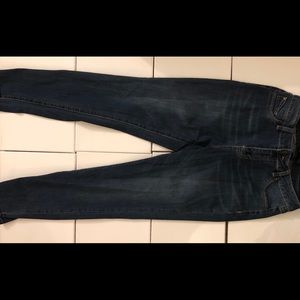Blue spice skinny jeans
